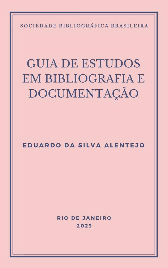 Guia de Estudos em Bibliografia e Documentação